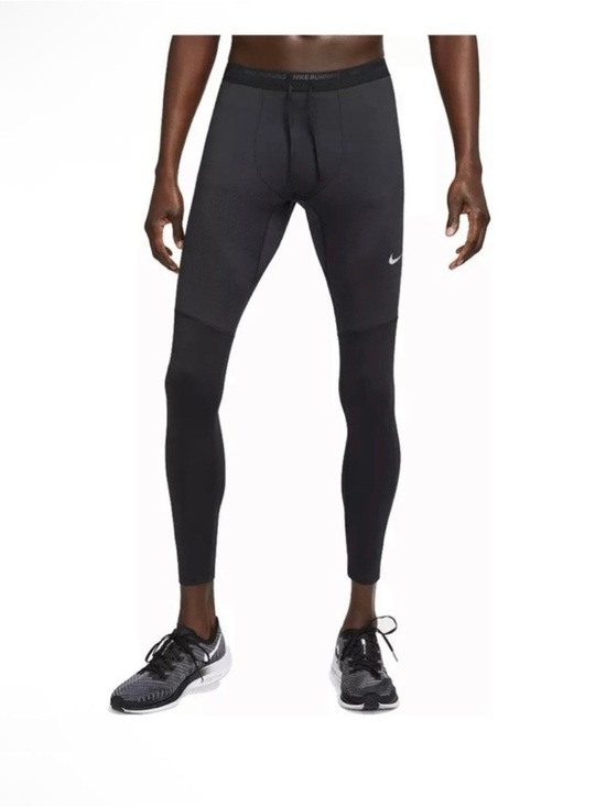 Nike Other - NWT Nike Men's Phenom Elite Black Running Tights Ankle Length, Size Small